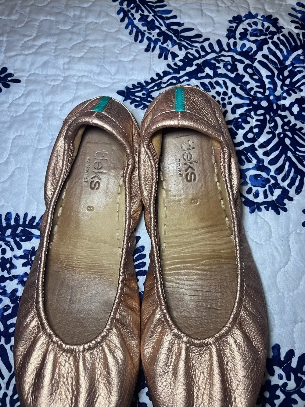 Tieks soft metallic
